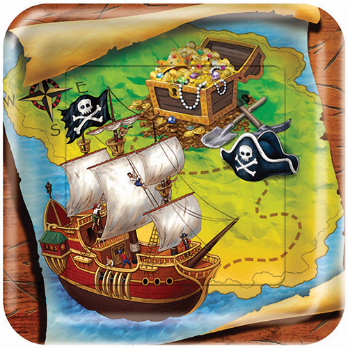 Pratos Piratas - Tesouro Escondido "Buried Treasure"