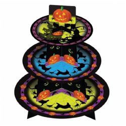 Base p/ Bolos com 3 pisos - Halloween