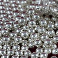 Pérolas Chocolate Prata - Just Add Love