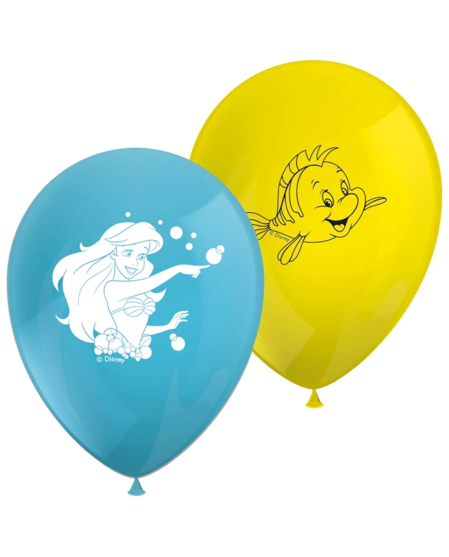 Balões Latex Ariel A Pequena Sereia