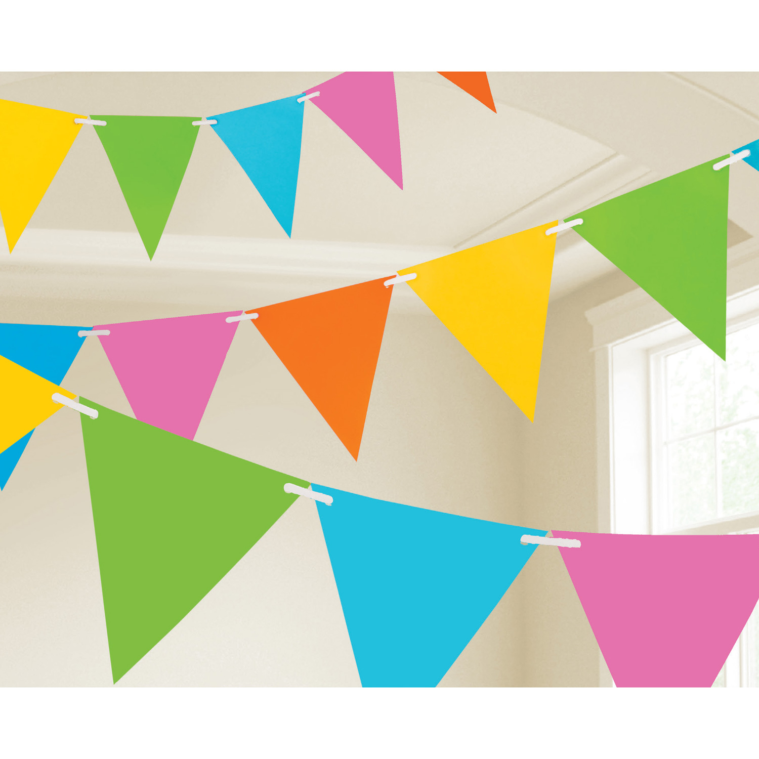 Bandeiras de Papel Multicoloridas