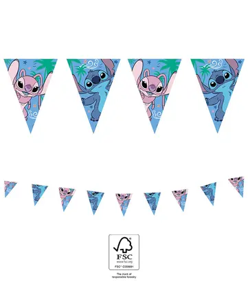 Bandeirolas Triangulares Lilo & Stitch - Image 3
