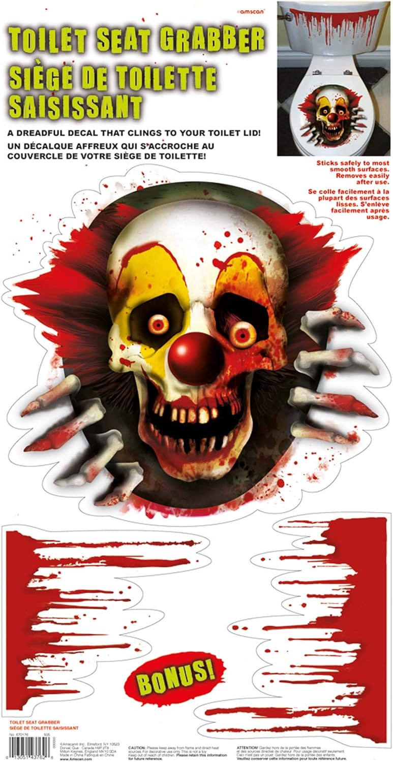 Grabber Toilet Creepy Carnival