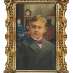 Retrato Lenticular Menino Zombie