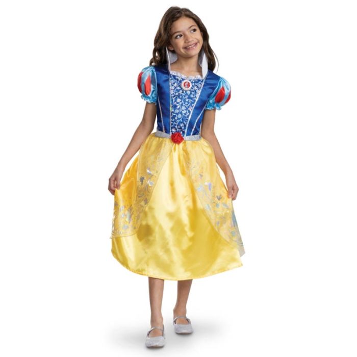 Fato Branca de Neve Princesas Clássico 100º Aniversário Disney