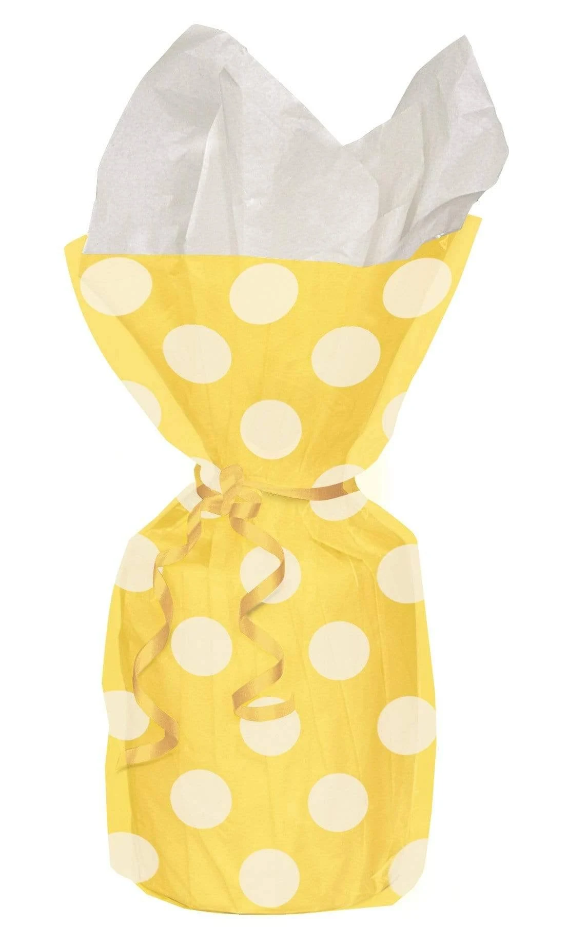 Sacos de Oferta Amarelo com Bolinhas - Image 4