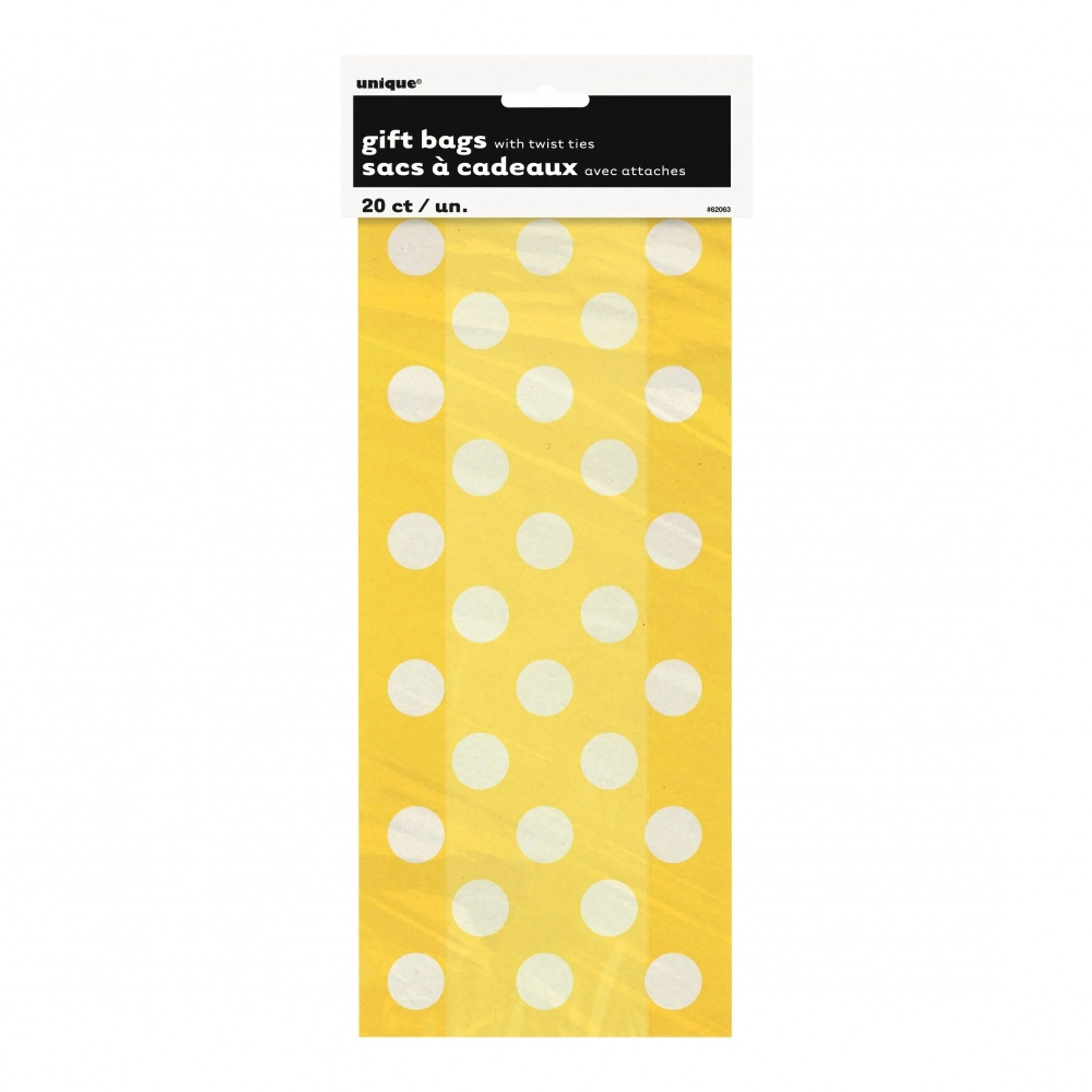 Sacos de Oferta Amarelo com Bolinhas - Image 2