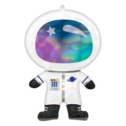 Balão Astronauta Holográfico Iridescente
